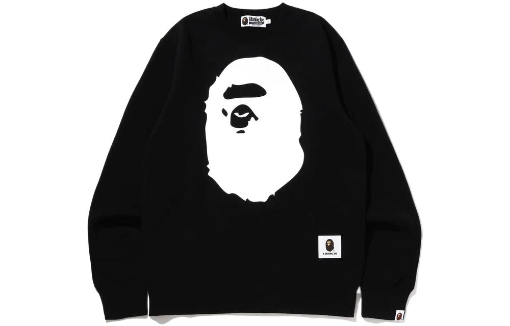 Bape Premium Happy New Year Ape Head Logo Crewneck SS22