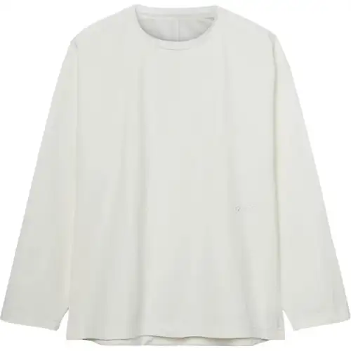 Asics LONG AW24 T Shirt Unisex White