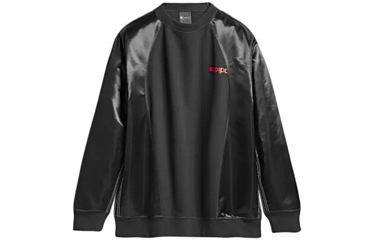 Adidas Originals X Alexander Wang Sweatshirts Men's Black Crew Neck Moderate Regular