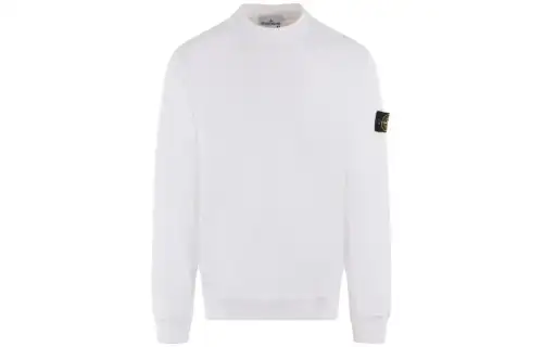 STONE ISLAND Logo Patch Crewneck Sweatshirt