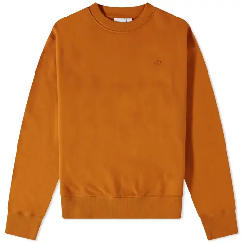 Adidas Logo-patch Crew-neck Sweatshirt