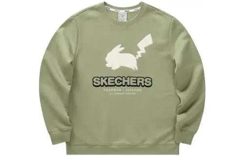 Skechers X Pokemon Sweatshirts Men's Crew Neck Moderate Regular