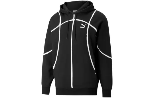 PUMA X Joshua Vides Logo Detailed Hoodie
