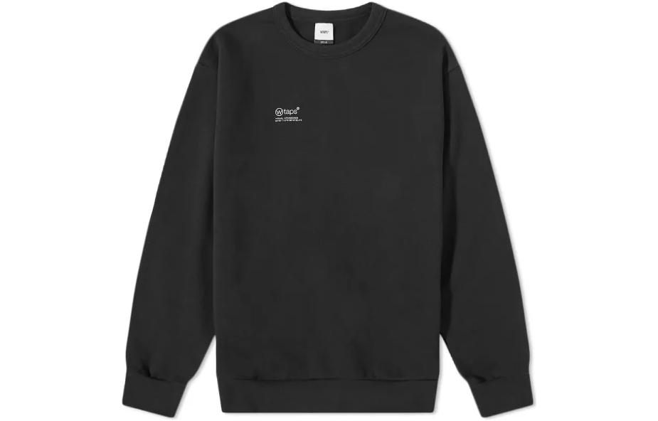 Мужской свитшот WTAPS Logo (черный)