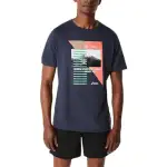 Asics T Shirt Unisex Heather Multicolor