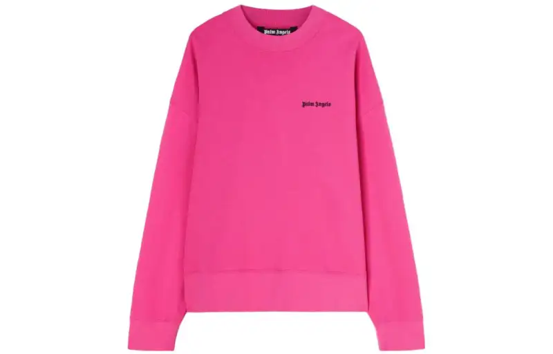 Palm Angels logo-embroidered cotton sweatshirt