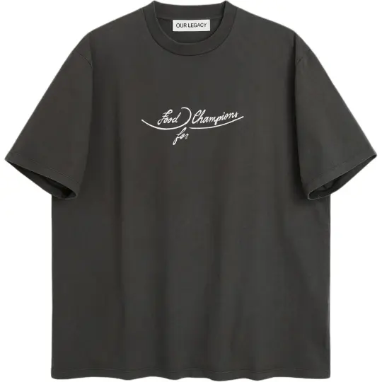 Our Legacy plates-print T-shirt