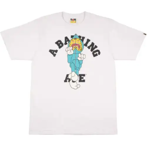 A BATHING APE T Shirt Men's White