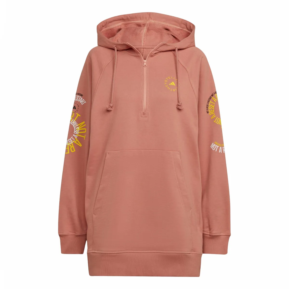 Adidas Stella McCartney PULL On Sweatshirt Unisex Red Pink