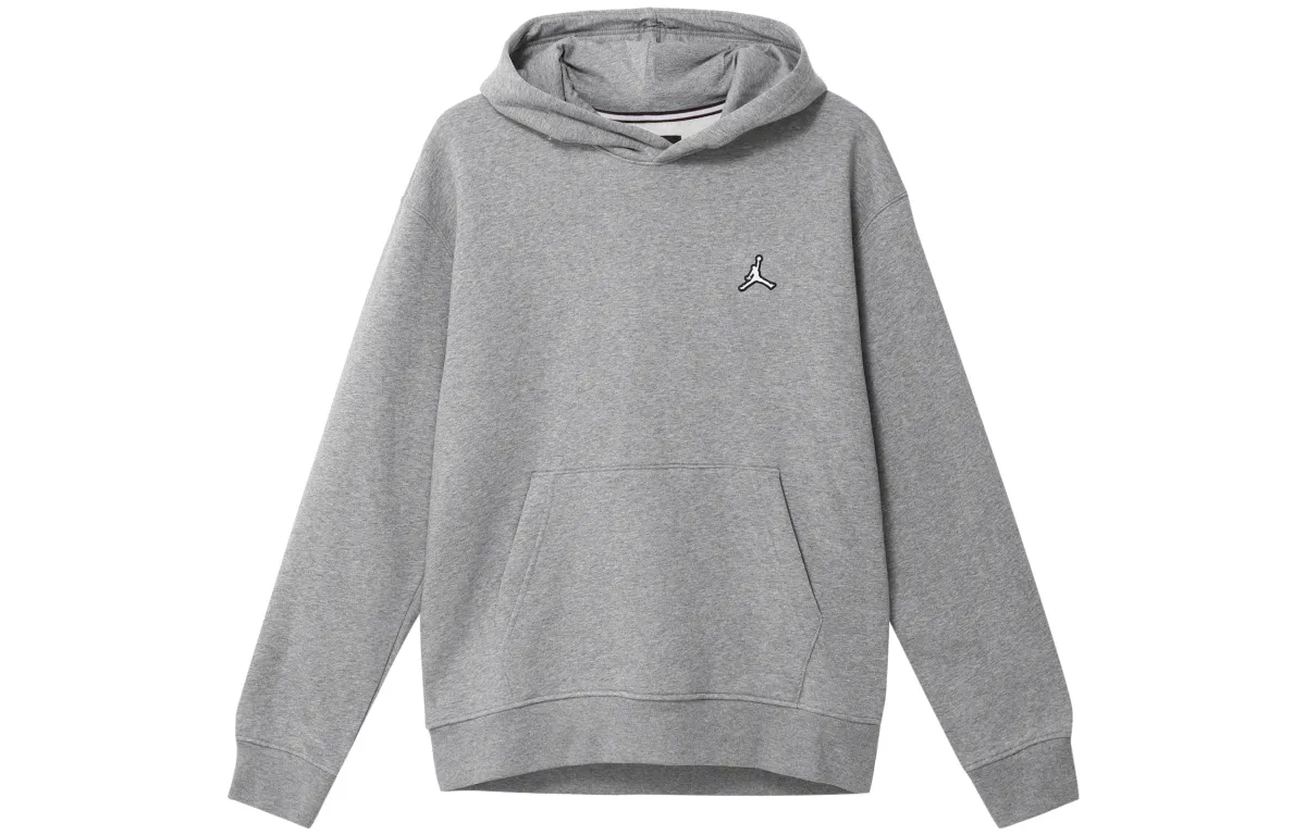 Jordan Sweatshirts Men's Gray Hooded Moderate Other