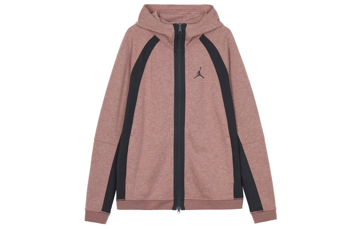 Jordan Sport Sweatshirts Men's Brown Hooded (Non-detachable) Moderate