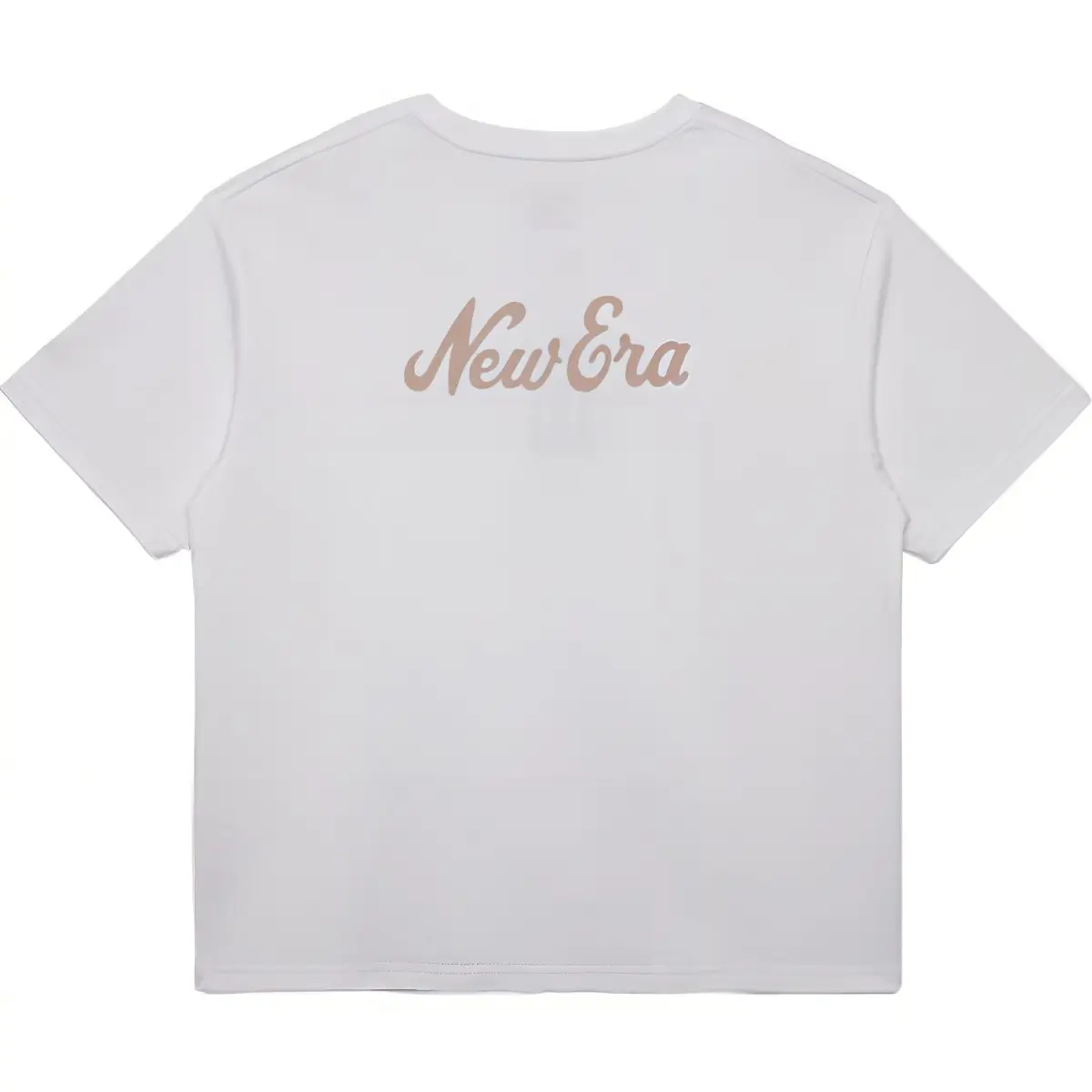 New Era T-Shirts Men's White Crew Neck Moderate