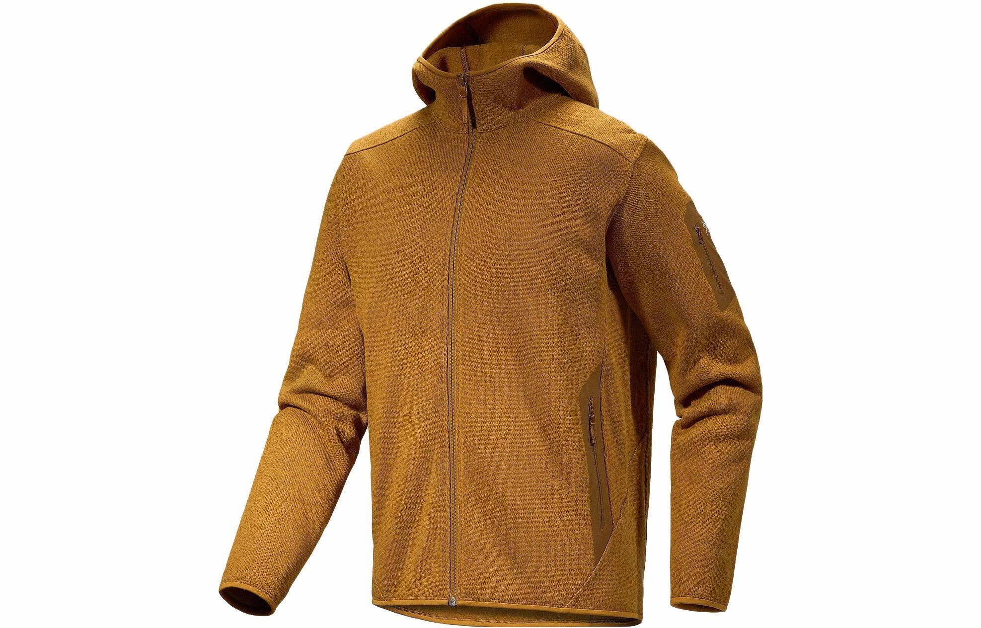 Мужское худи Arcteryx Arcteryx COVERT Hoody Men'S Logo (юкон желтый серый / юкон вереск)