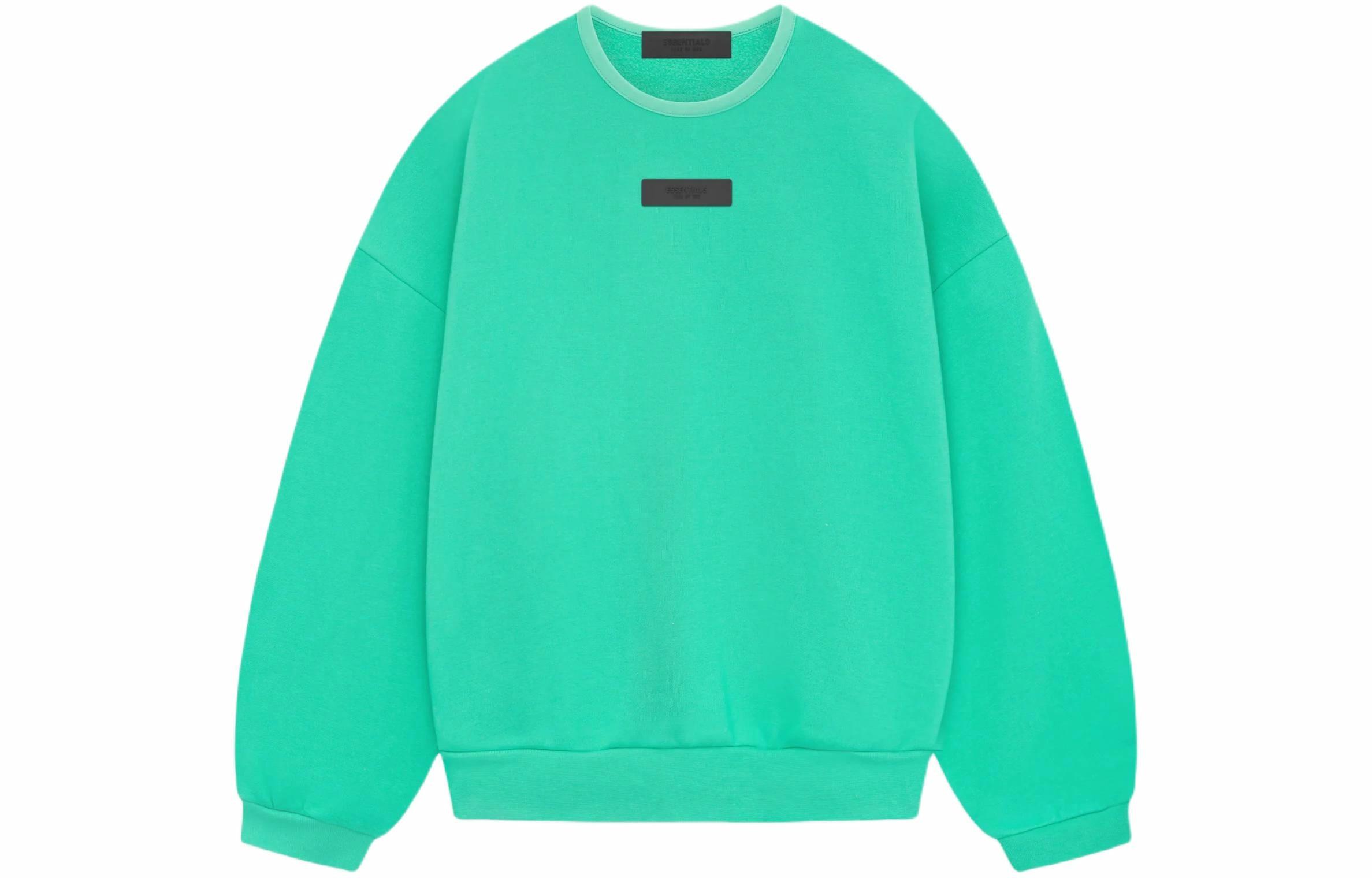 Мужское свитшот Fear of God Essentials SS24 Crewneck (мятный)