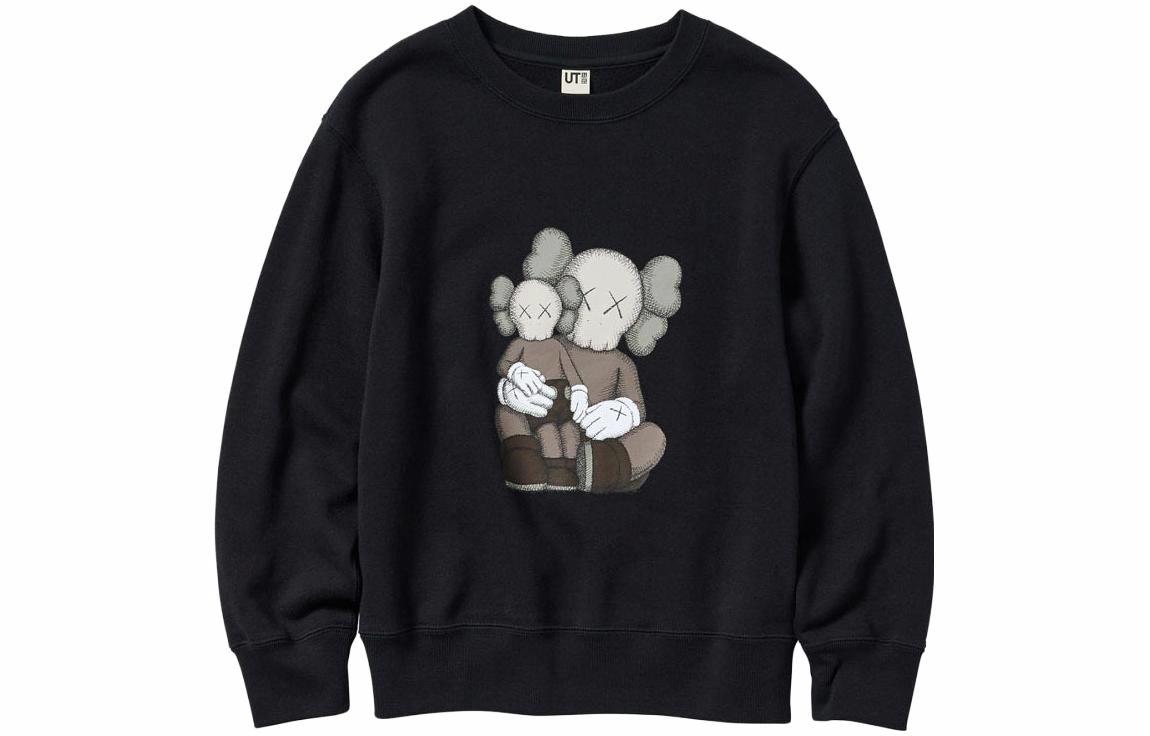 Свитшот UNIQLO x KAWS (черный)