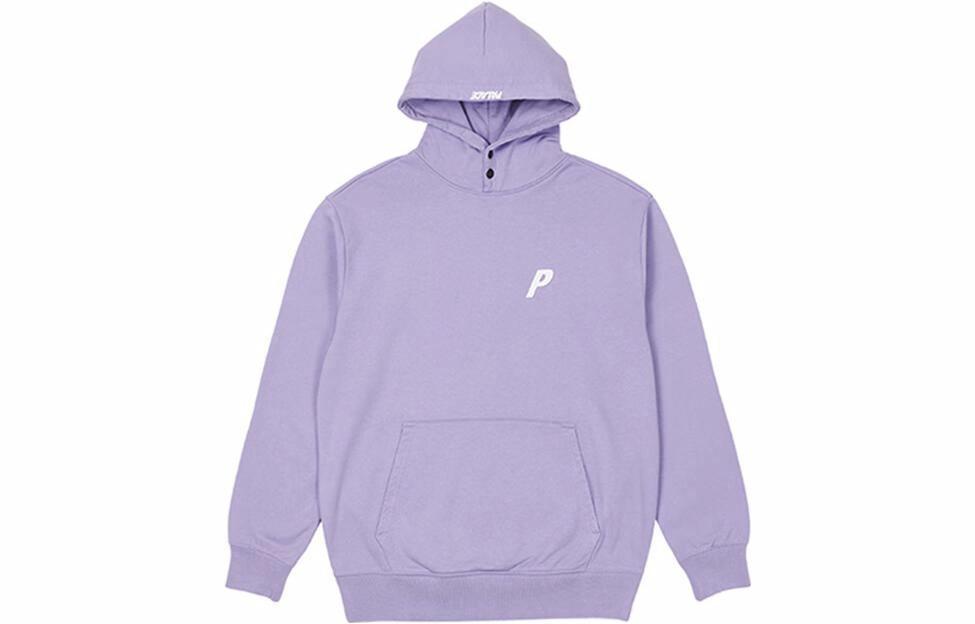 Худи Palace FW22 Double Popper (фиолетовое)