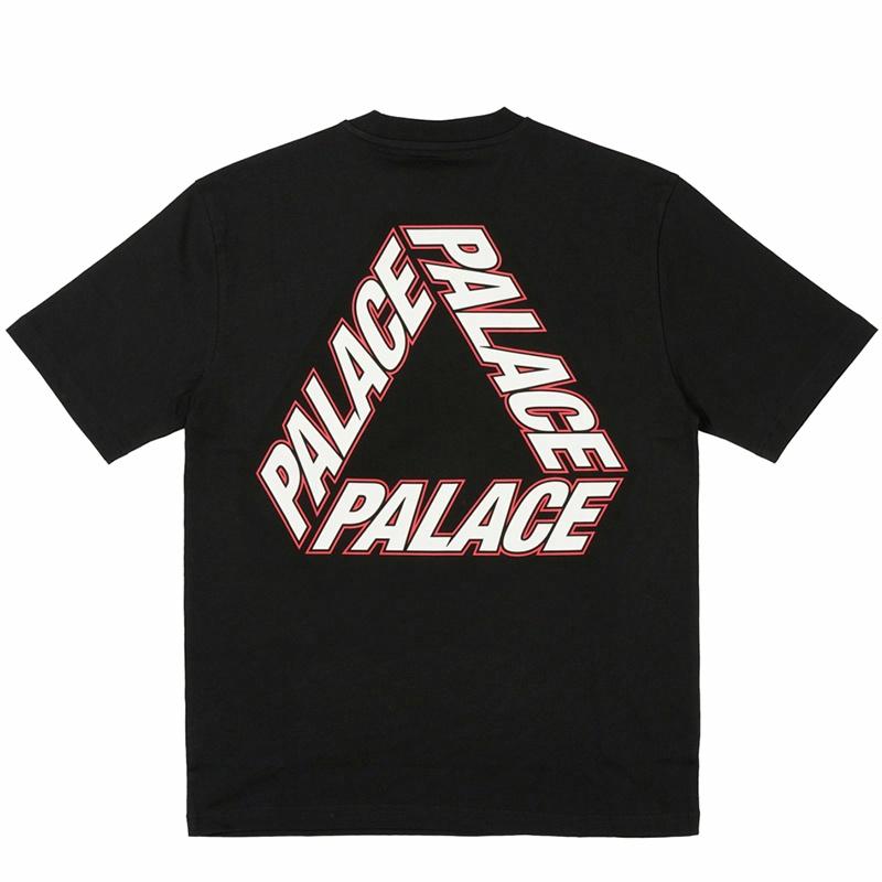Футболка PALACE SS24 P-3 Outline T-Shirt Logo (черная)