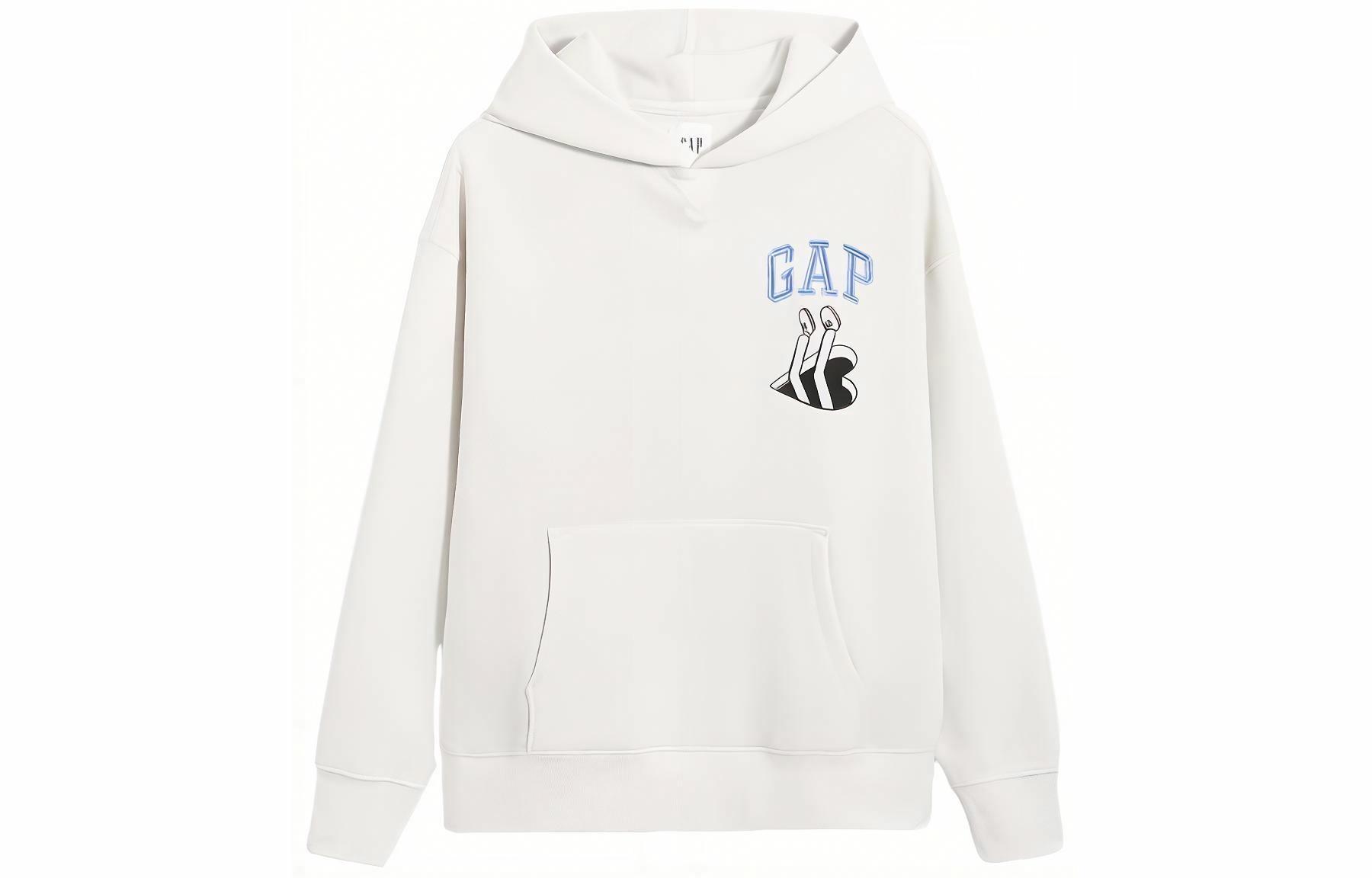Мужское худи GAP x JEREMY VILLE (слоновая кость)
