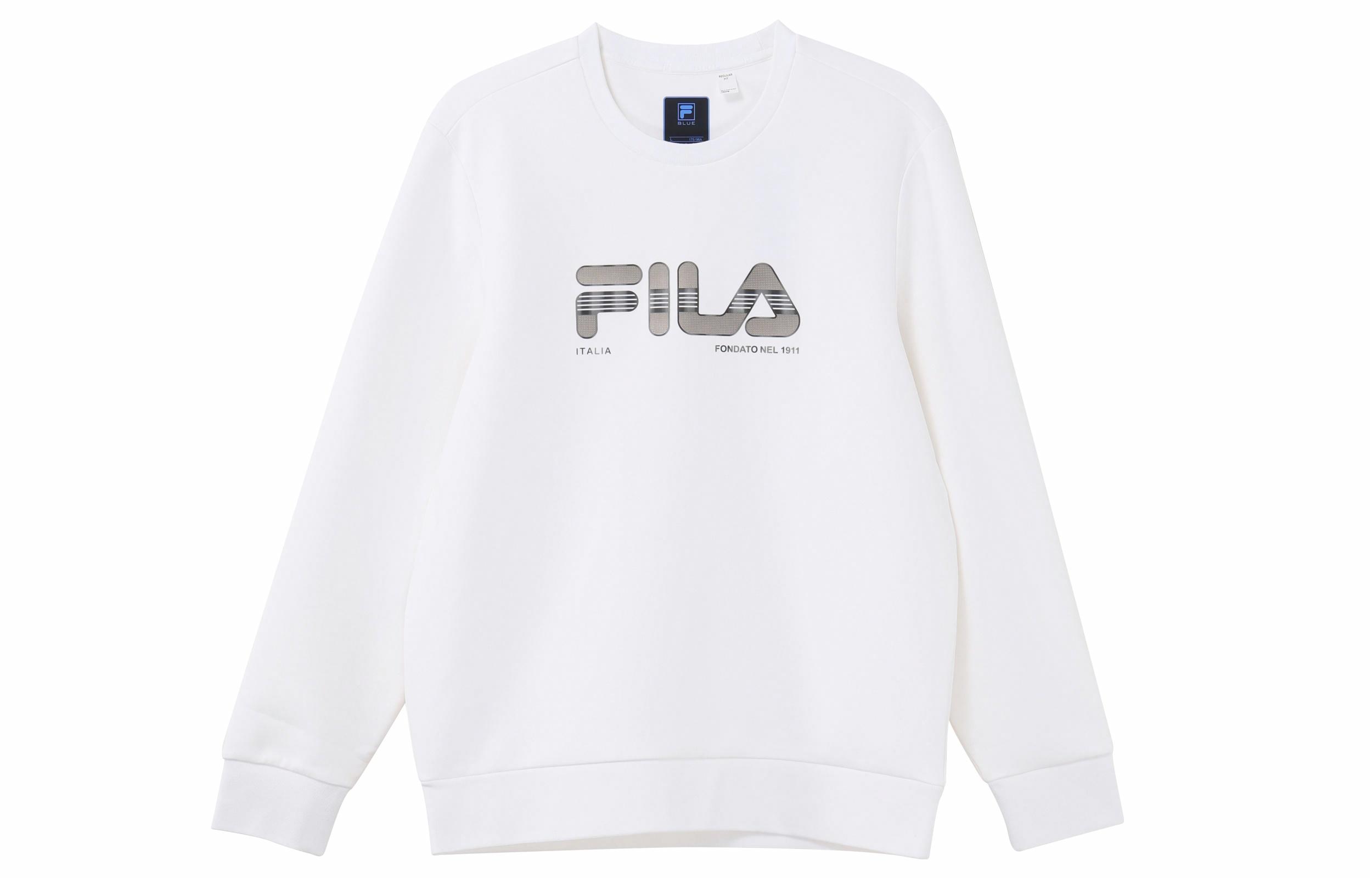 Мужское худи Fila Logo (белое)