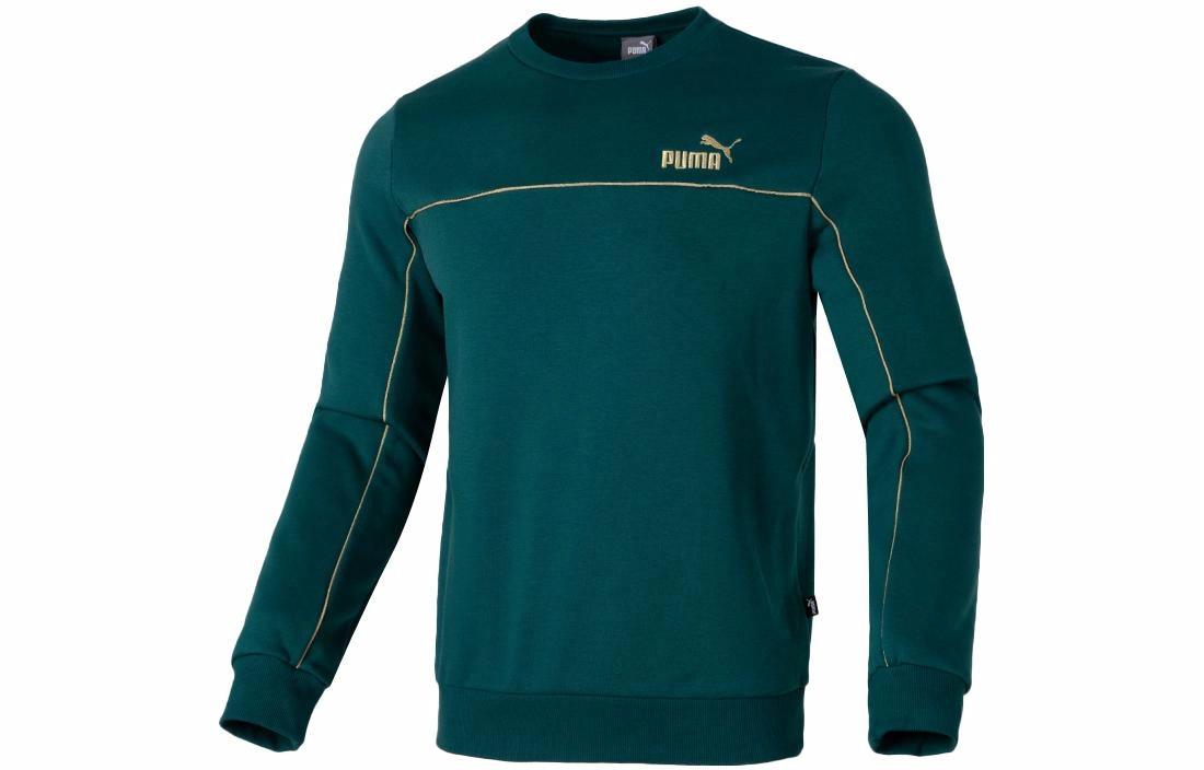 Мужское худи PUMA (зеленое)