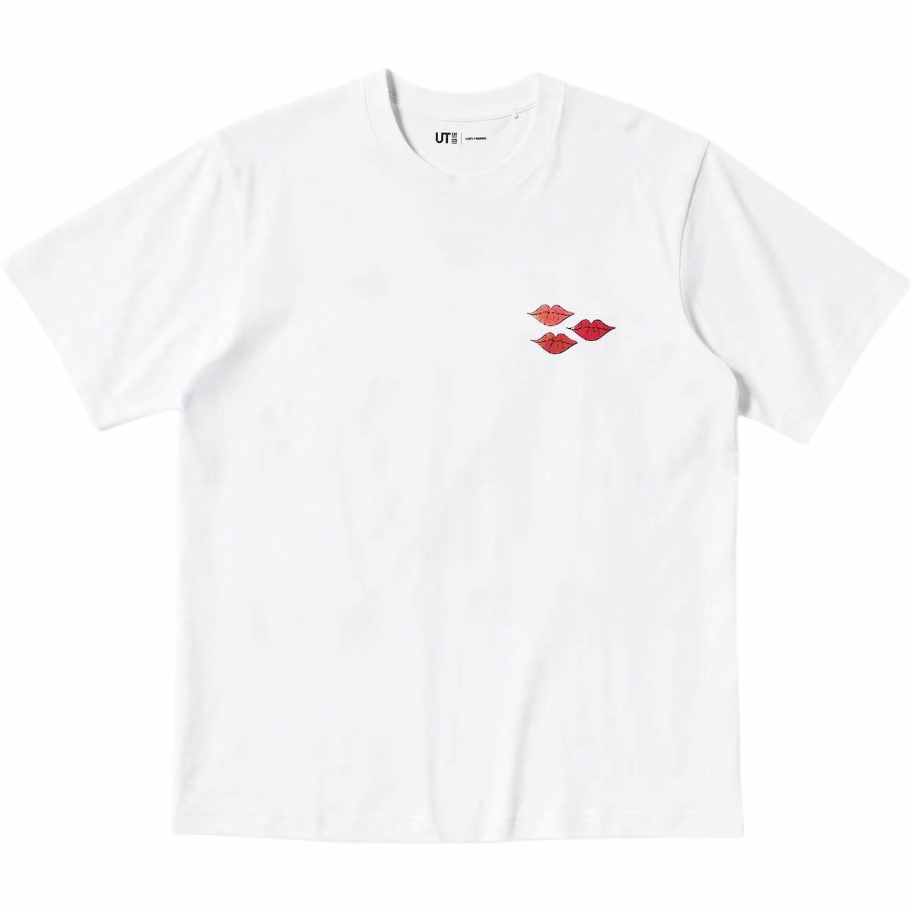 Футболка UNIQLO KAWS x WARHOL (белая)