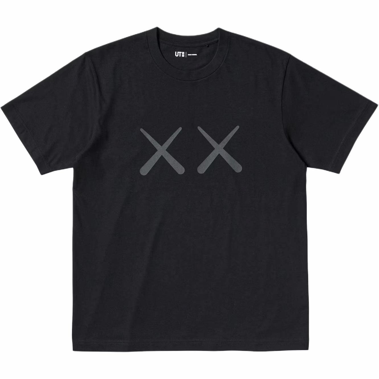 Футболка UNIQLO KAWS x WARHOL (черная)