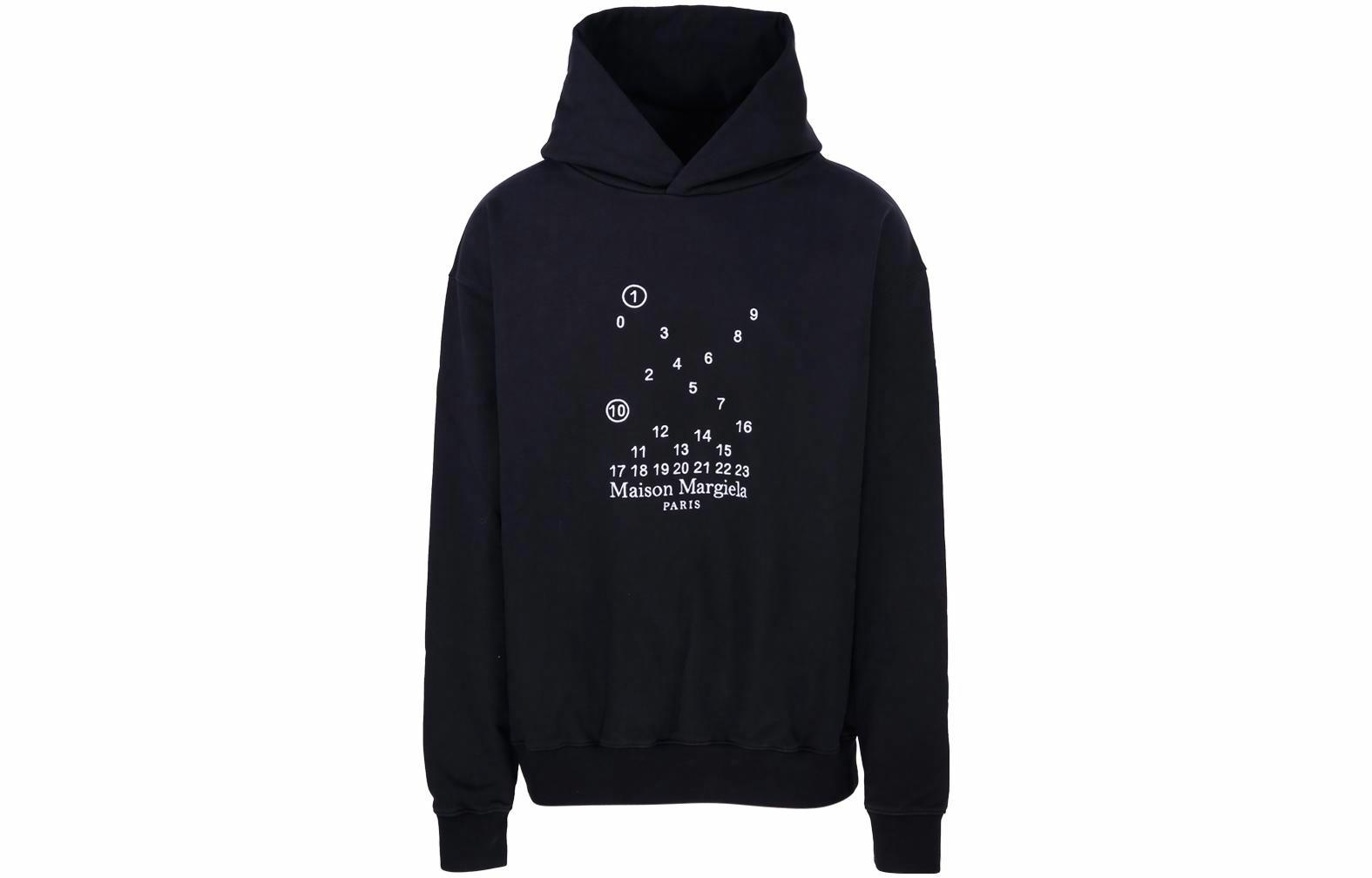 Мужское худи Maison Margiela FW22 (черное)