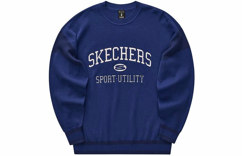 Свитшот Skechers В стиле колледж (темно-синий)