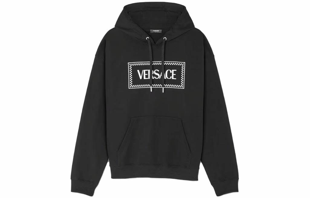 Мужское худи Versace (черное)