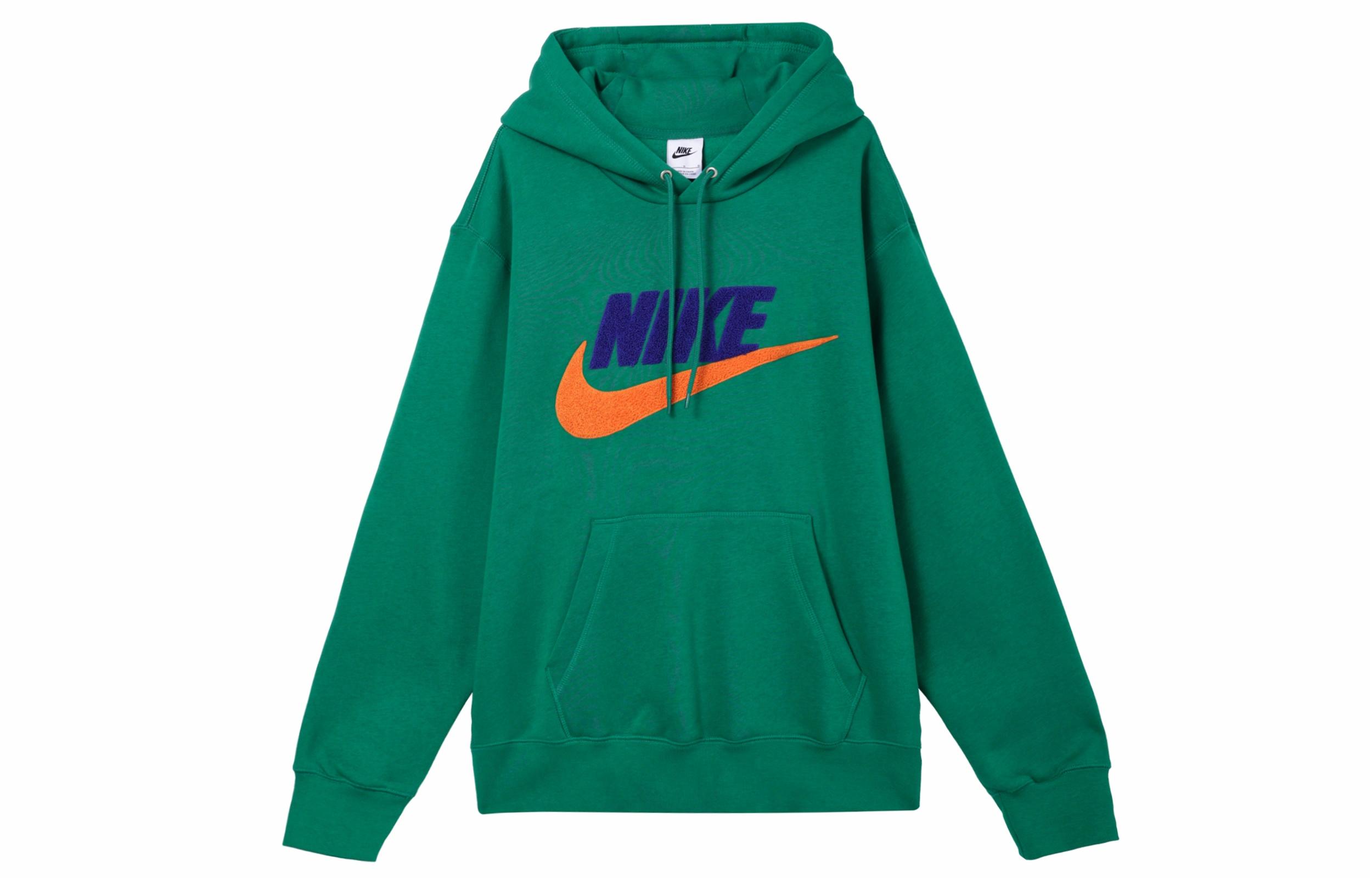Мужское худи Nike Club Fleece (зеленое)
