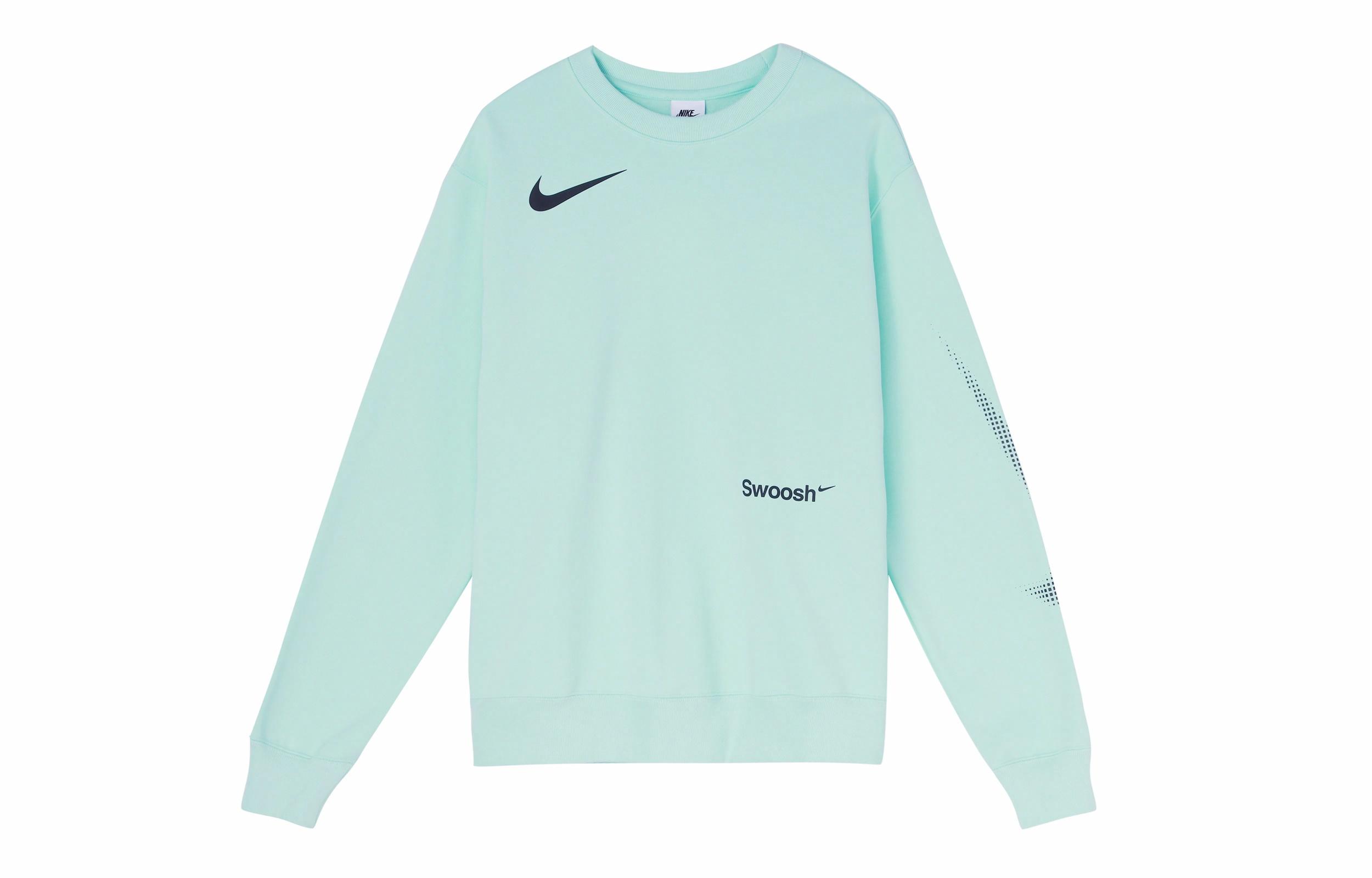 Мужское худи Nike с логотипом (зеленое)