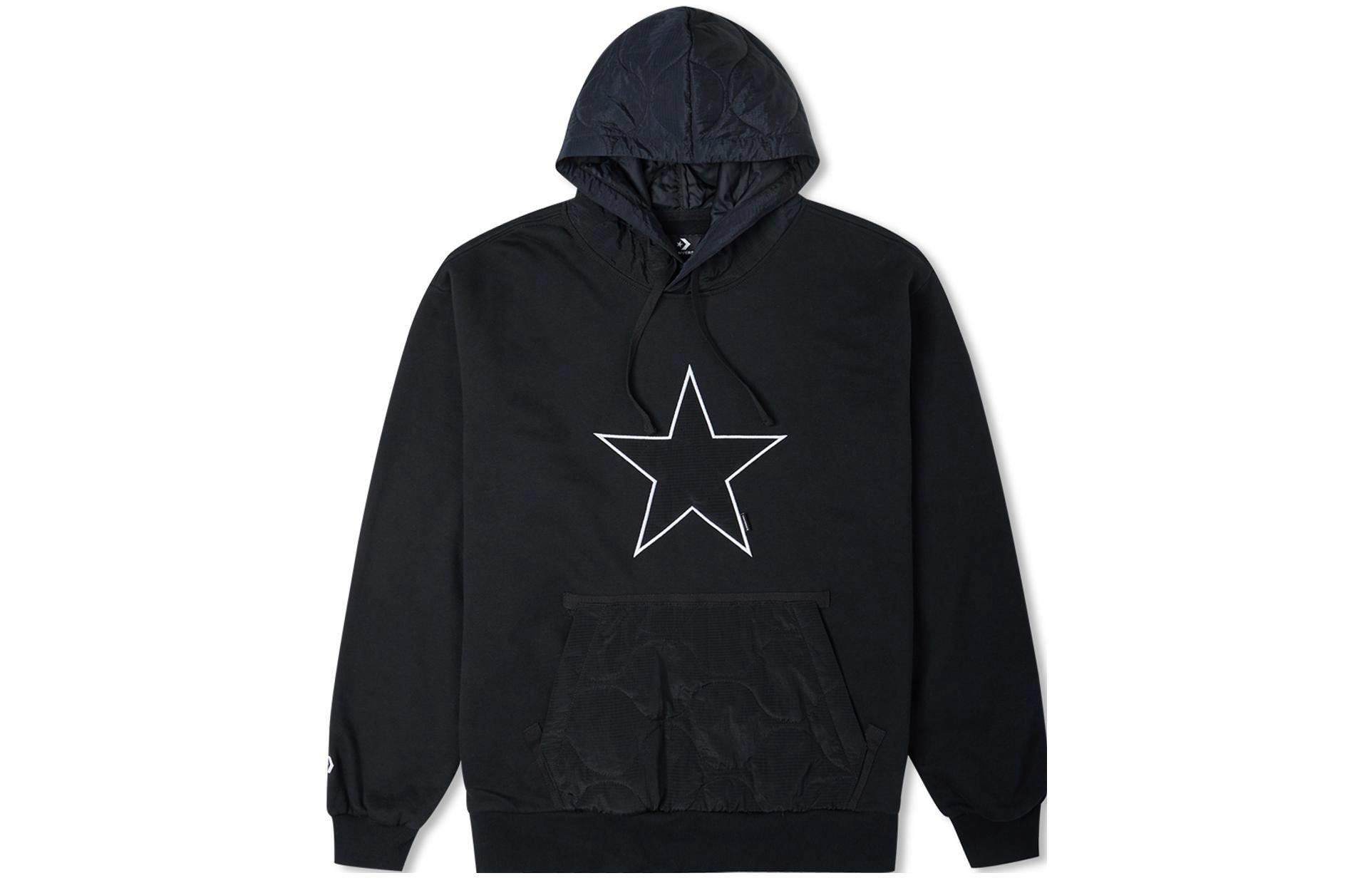 Мужское худи Converse FW22 logo (черное)