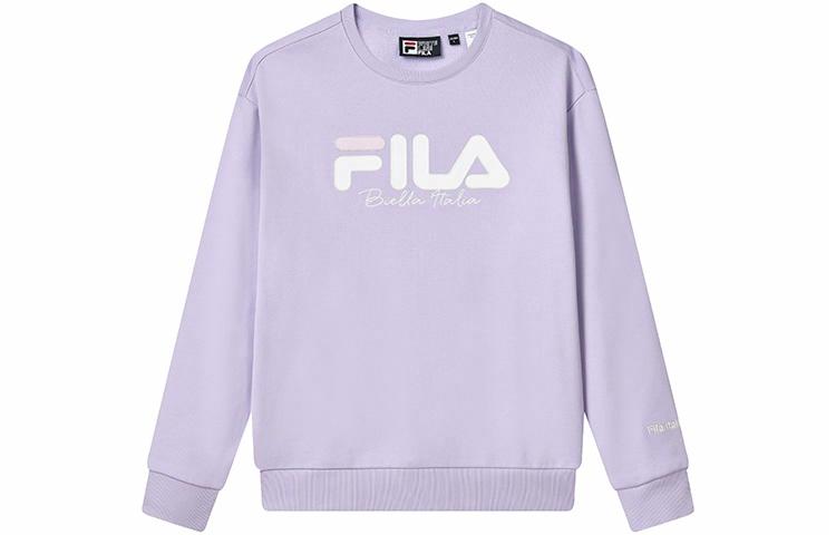 Свитшот Fila Colorblock Hoodie (фиолетовый)
