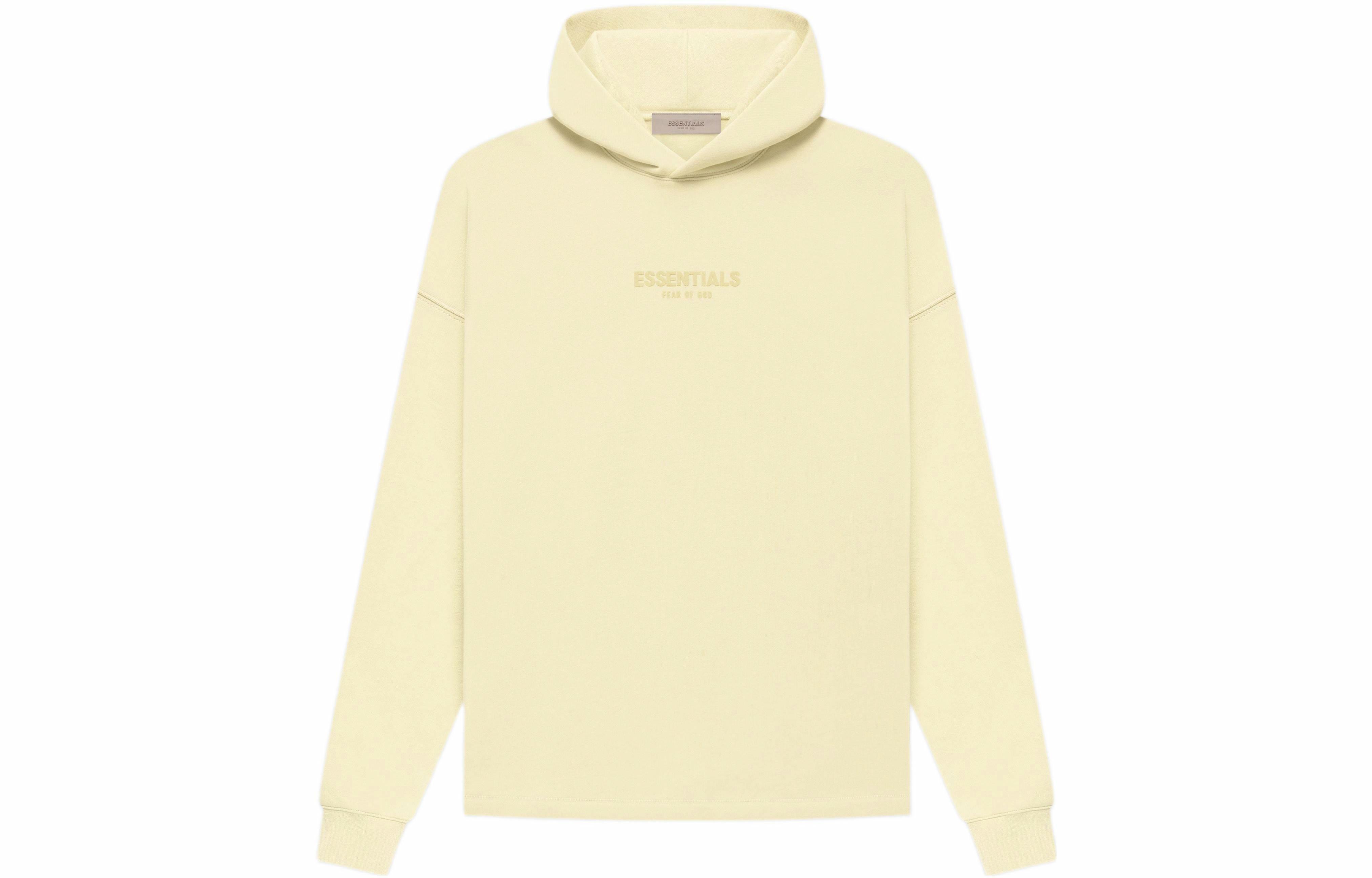 Худи Fear Fear of God Essentials FW22 Relaxed Hoodie (желтое)