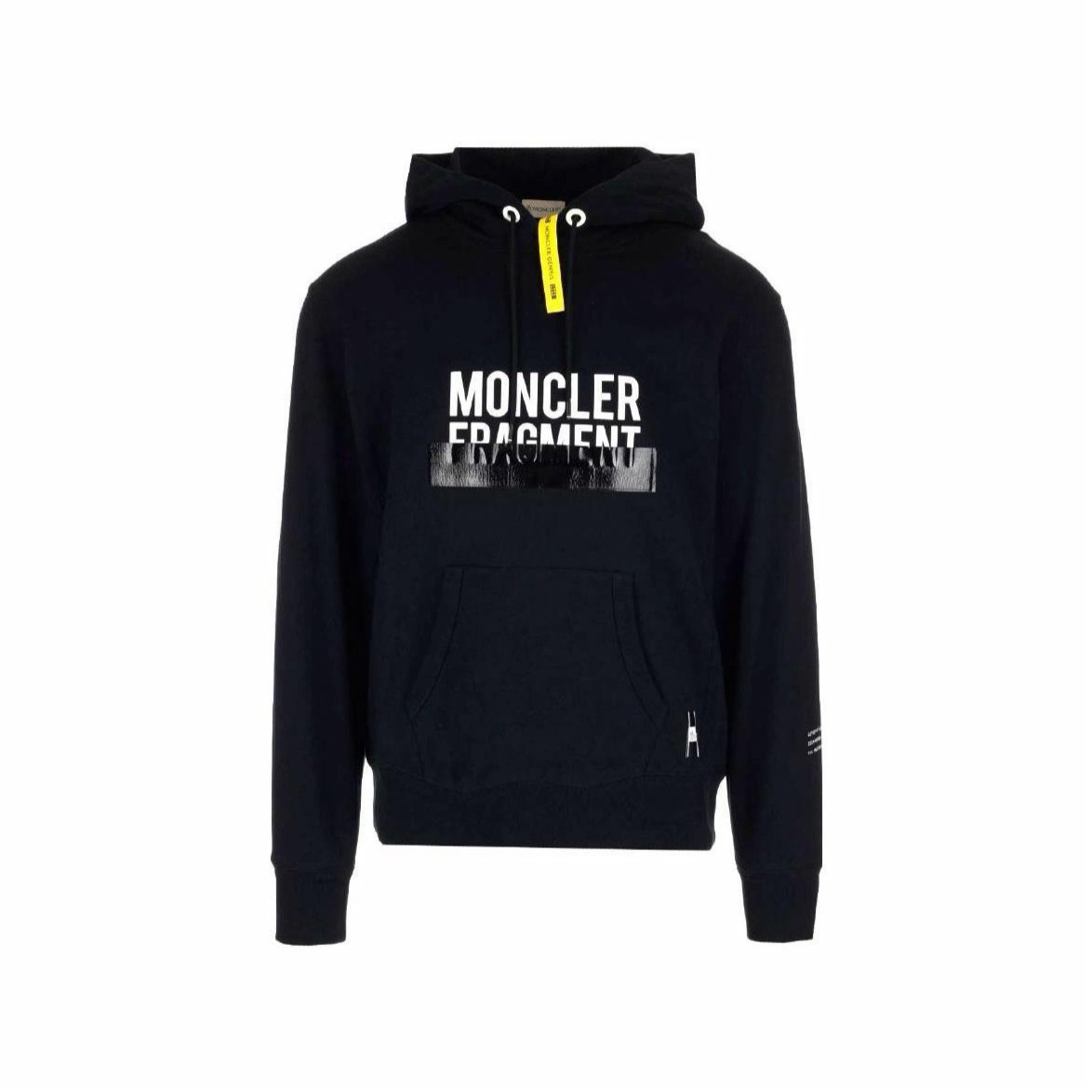 Мужское худи MONCLER GENIUS FW22 Logo (черное)