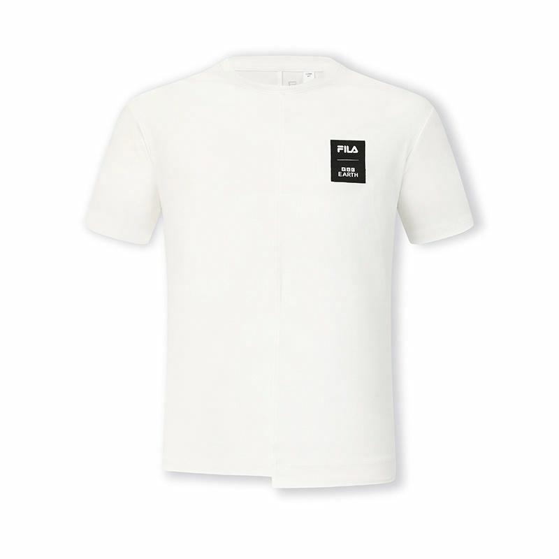 Мужская футболка Fila x BBC EARTH (белая)