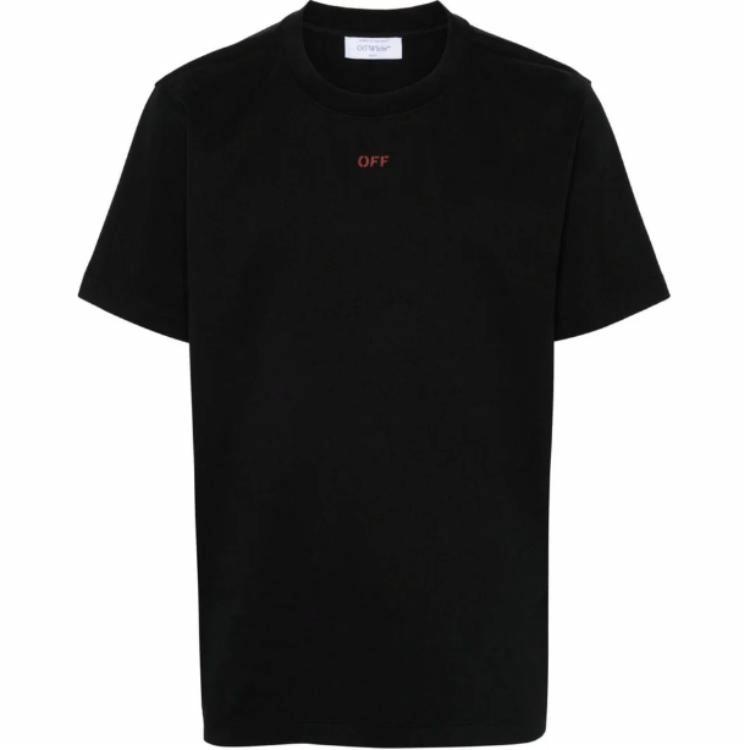 Мужская футболка OFF-WHITE T (черная)