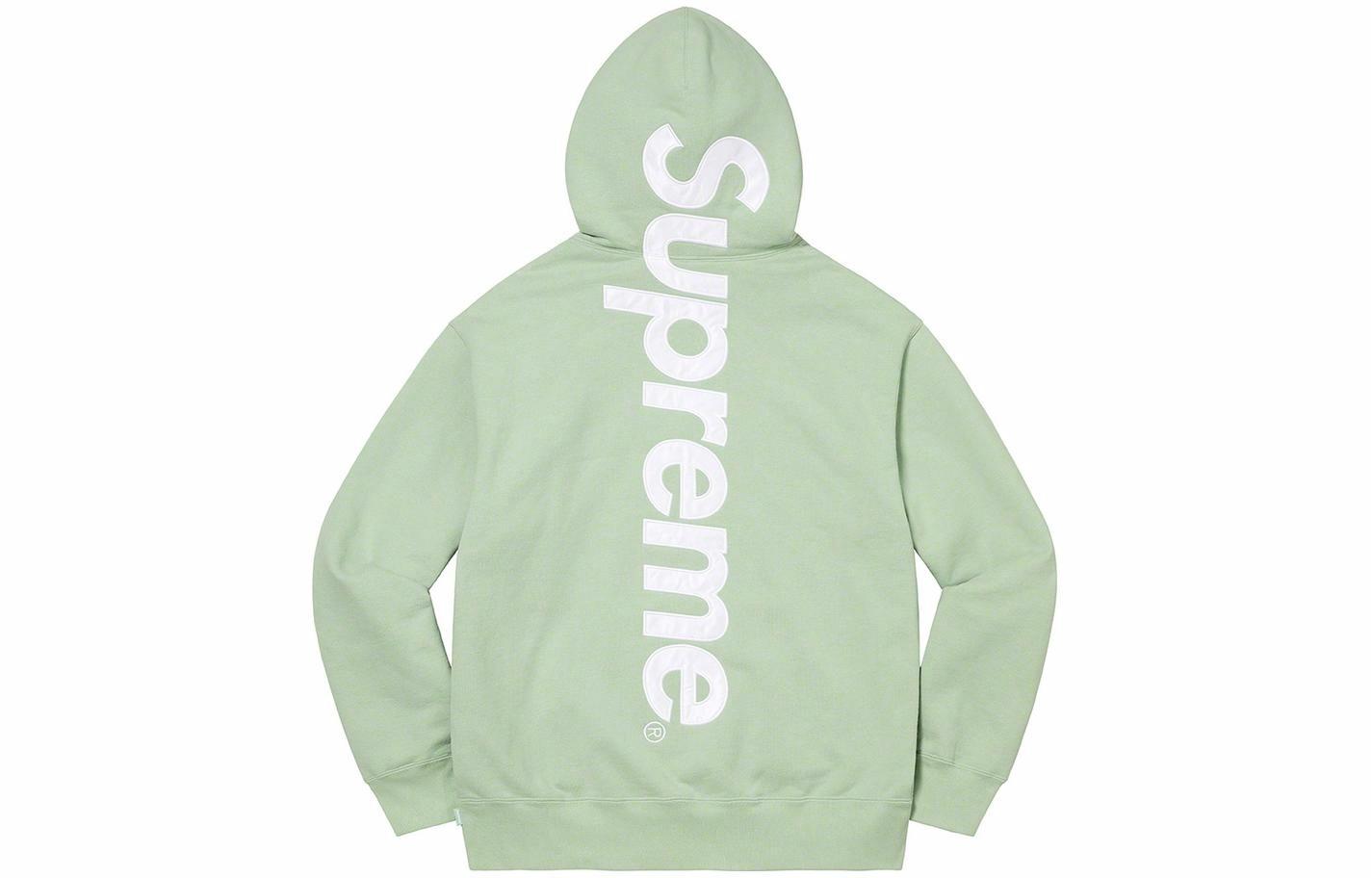 Худи Supreme Supreme x Dickies Satin Appliqué Hooded Sweatshirt Logo (черное)