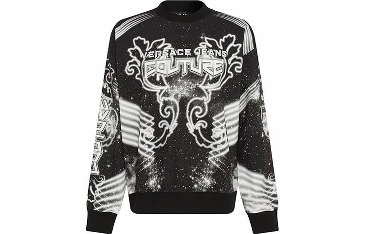 Мужской свитшот Versace Jeans Couture (черный)