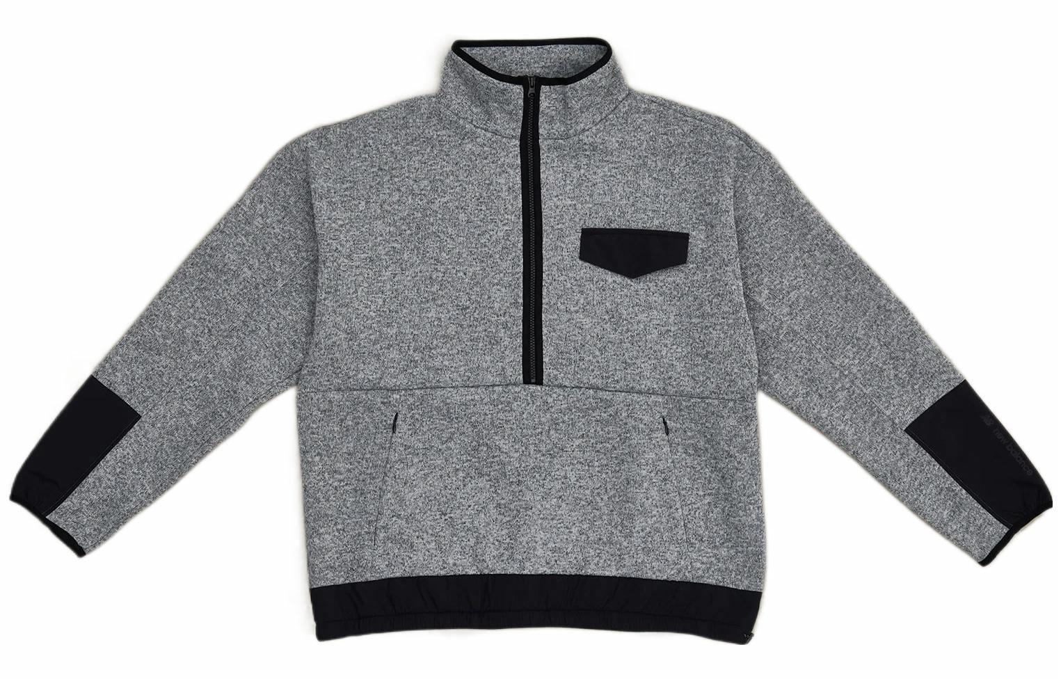 Мужское худи New Balance Logo (серое)