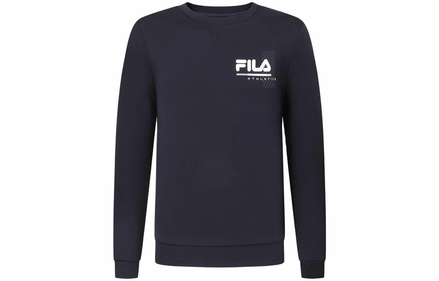 Мужской свитшот Fila Logo (ярко-синий)