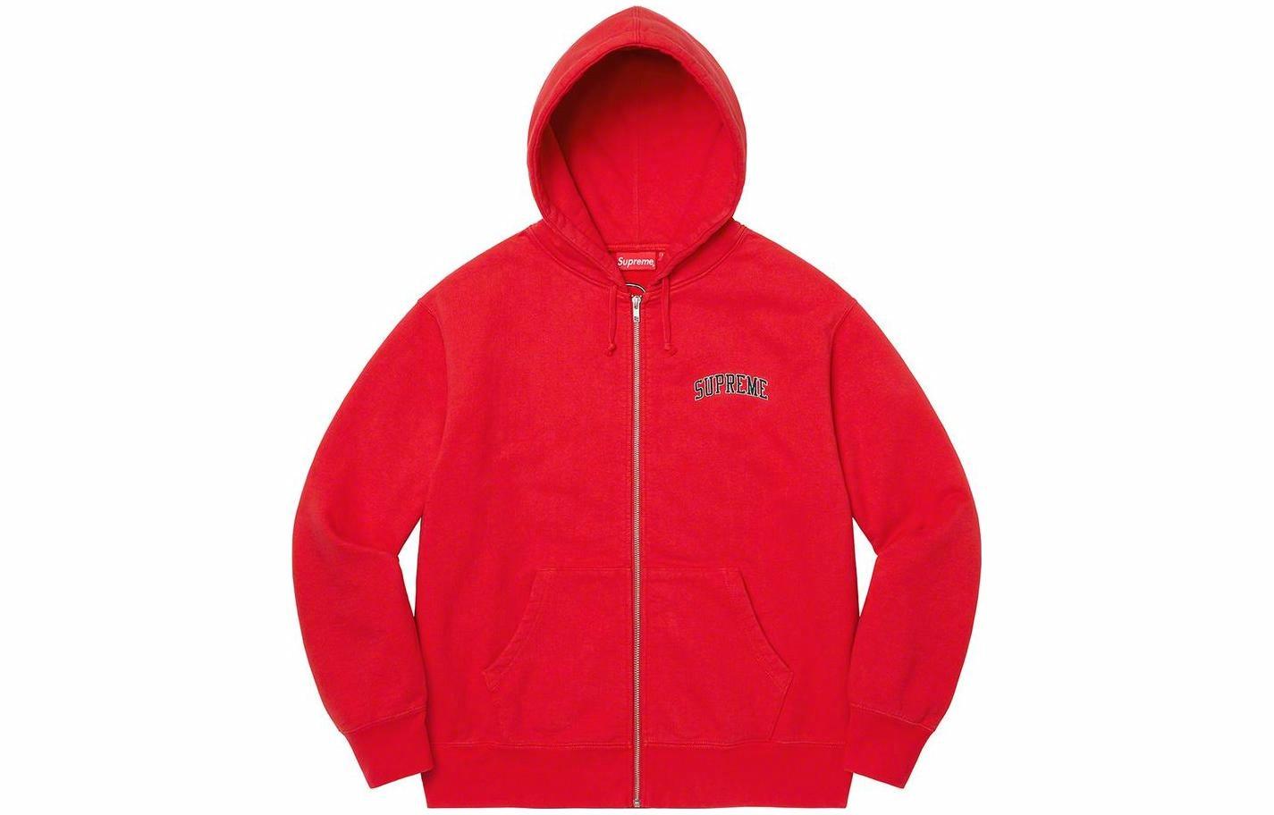 Худи Supreme Doughboy Zip Up (серое)