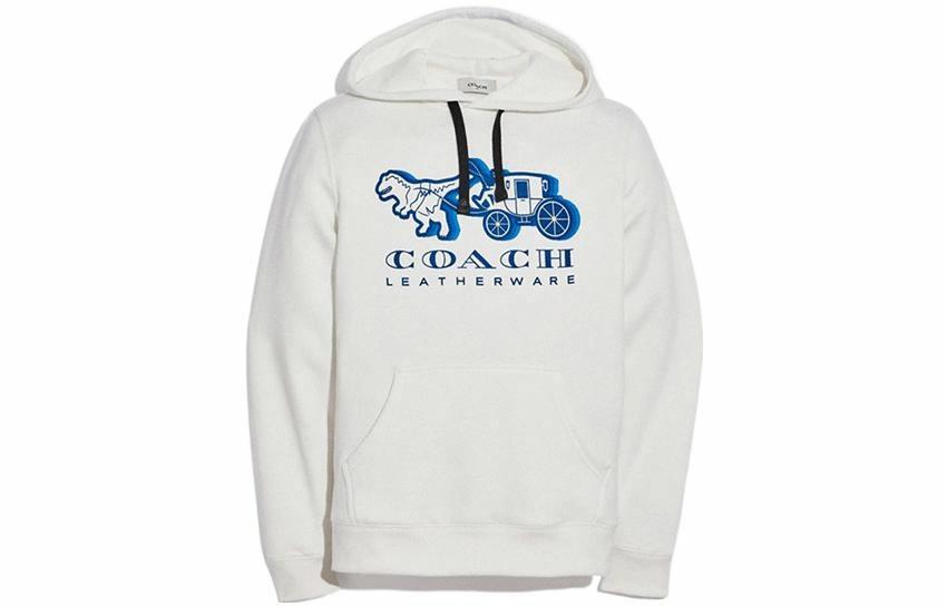 Мужское худи COACH (белое)