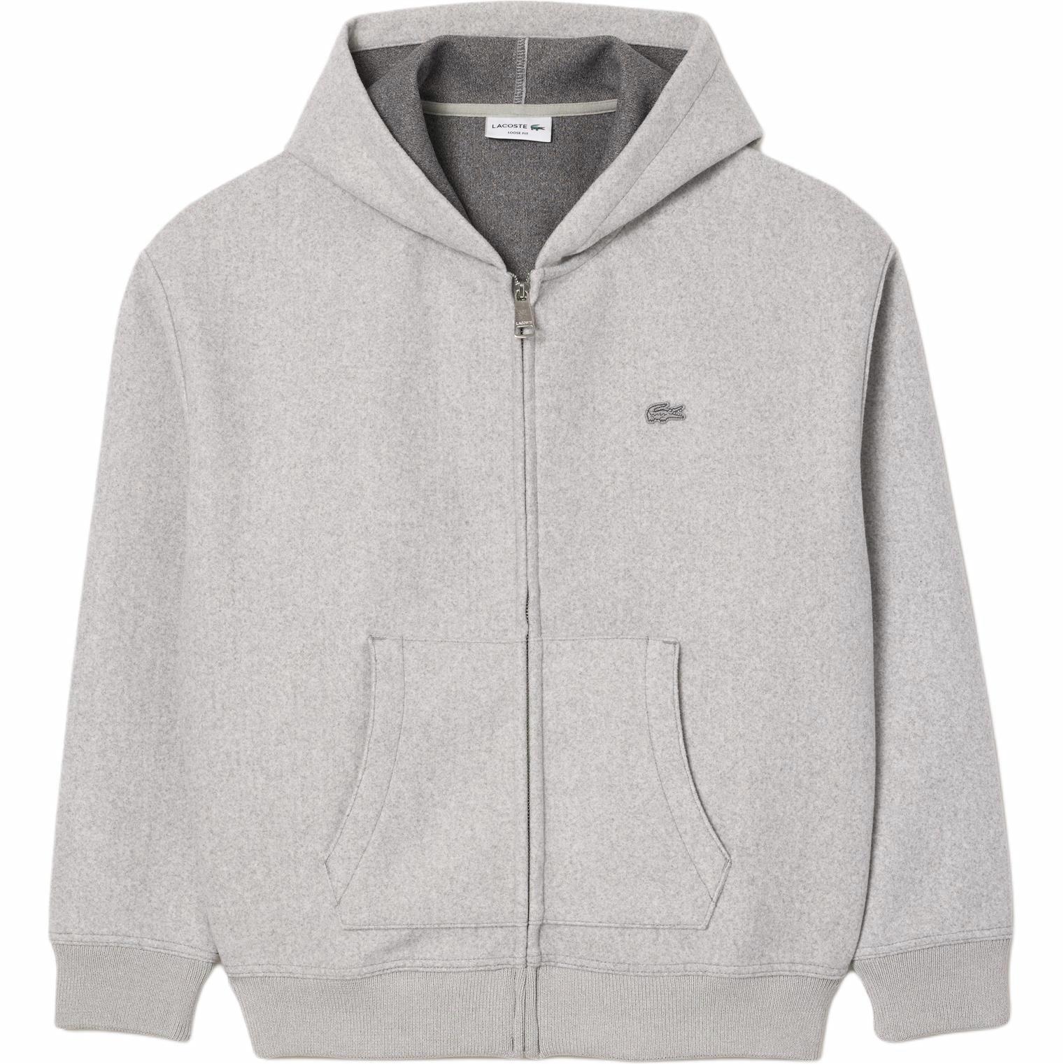 Мужское худи LACOSTE (серое)