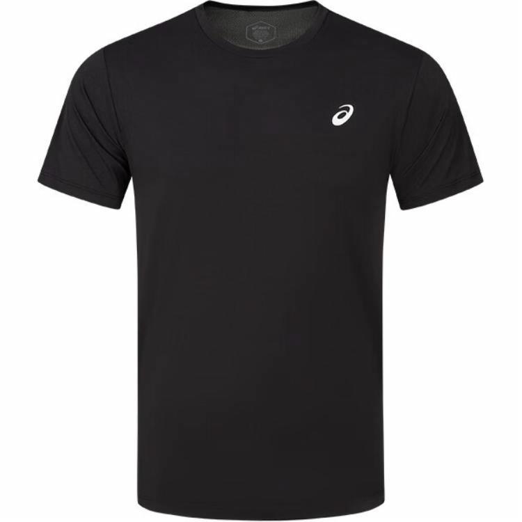 Мужская футболка ASICS Круглый вырез (черная)