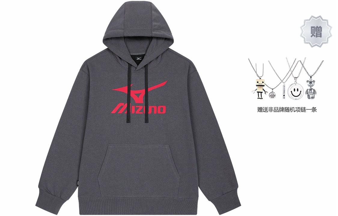 Худи Mizuno С капюшоном (черное)