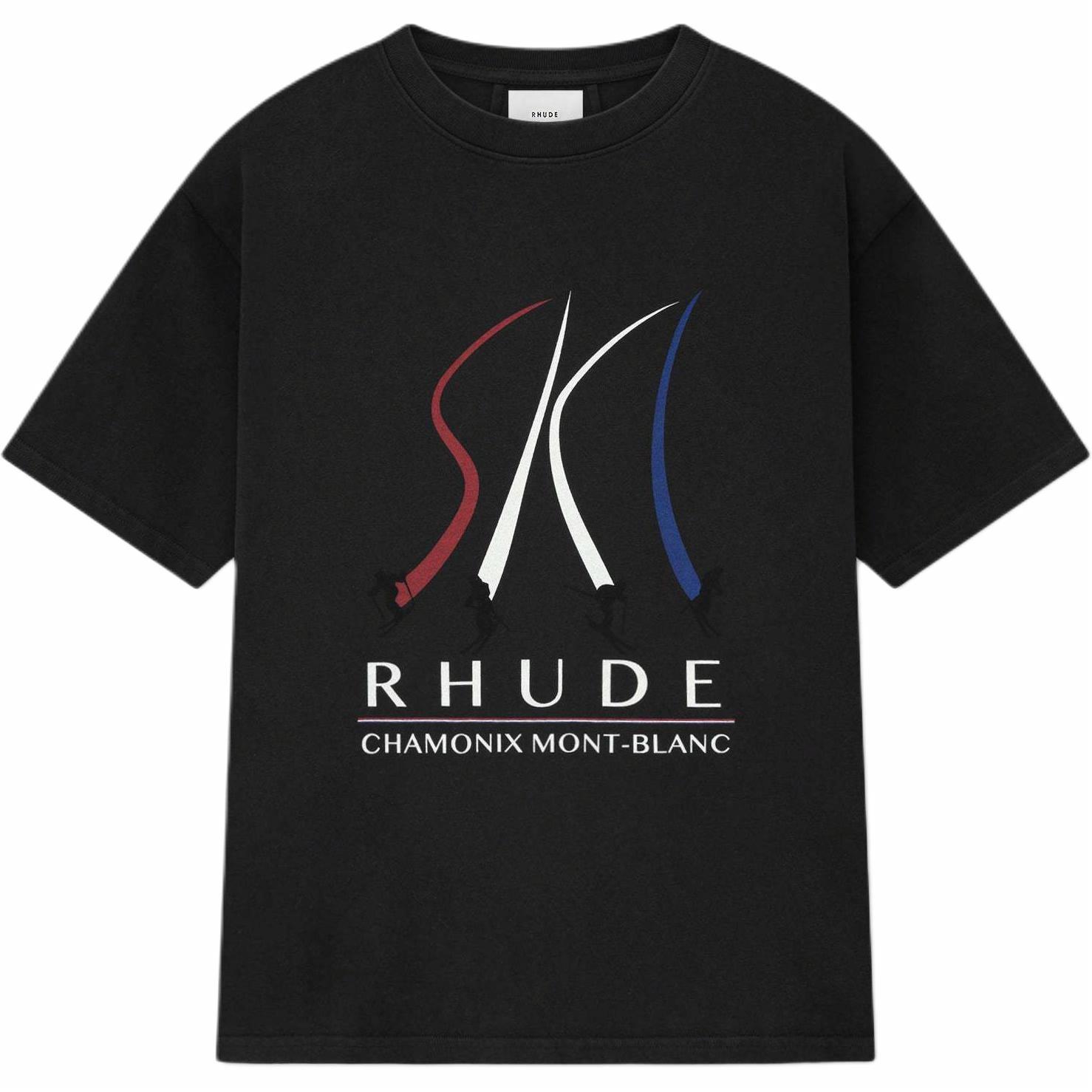 Мужская футболка RHUDE FW24 (черная)