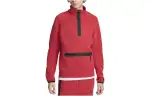 Nike Sweatshirts Men's Red Half Turtleneck Moderate Regular
