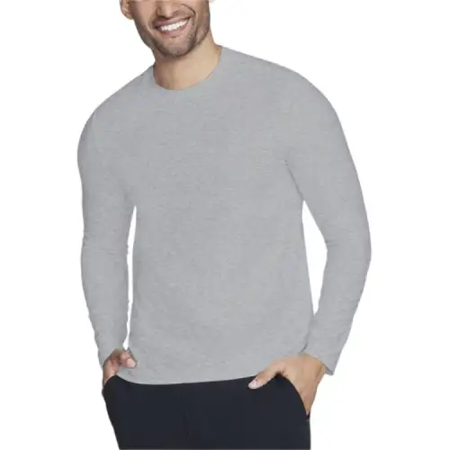 Skechers GO DRI All Day T Shirt Men's Light Gray