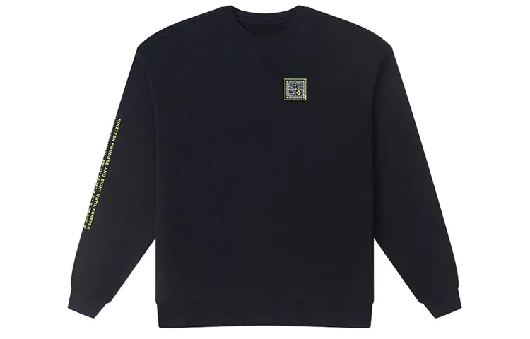 Converse Future Utility Graphic Sweatshirts Men's Black Crew Neck Moderate Other